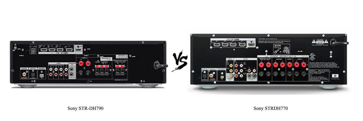 Sony STRDH770 vs STR-DH790