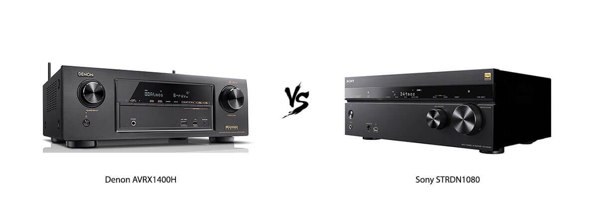 Denon AVRX1400H vs Sony STRDN1080