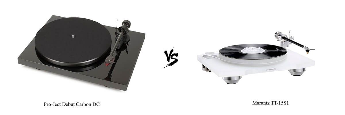 Pro Ject Debut Carbon Dc Vs Marantz Tt 15s1 Review 2021 Helptochoose