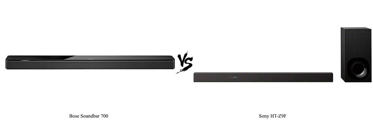 Bose Soundbar 700 vs Sony HT-Z9F