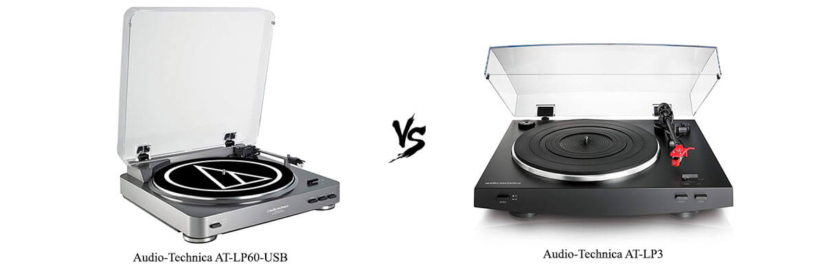 Audio-Technica AT-LP60-USB vs Audio-Technica AT-LP3
